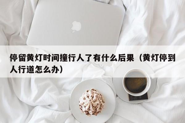 停留黄灯时间撞行人了有什么后果（黄灯停到人行道怎么办）