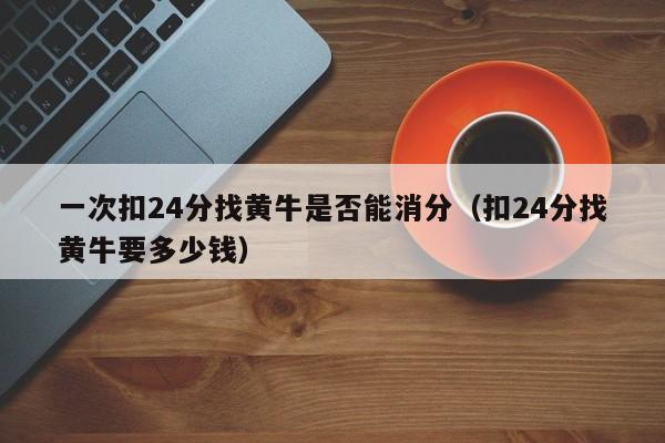 一次扣24分找黄牛是否能消分（扣24分找黄牛要多少钱）