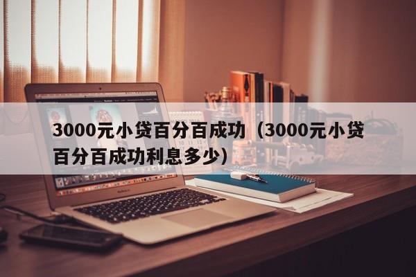 3000元小贷百分百成功（3000元小贷百分百成功利息多少）