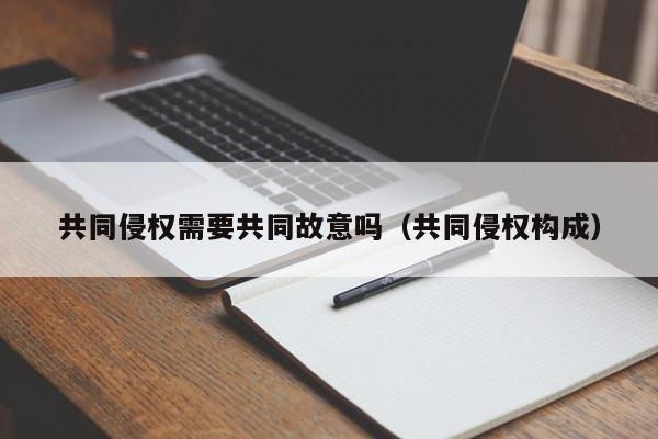 共同侵权需要共同故意吗（共同侵权构成）