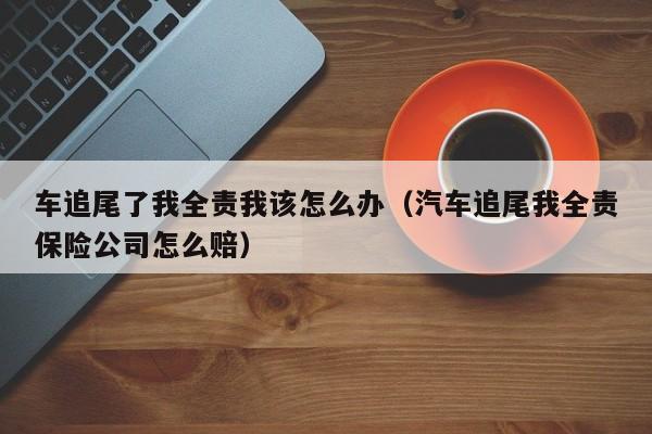 车追尾了我全责我该怎么办（汽车追尾我全责保险公司怎么赔）