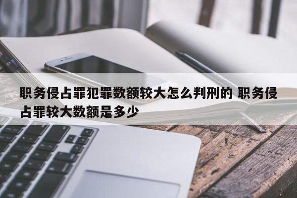 职务侵占罪犯罪数额较大怎么判刑的 职务侵占罪较大数额是多少