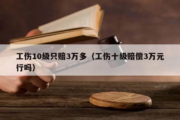 工伤10级只赔3万多（工伤十级赔偿3万元行吗）