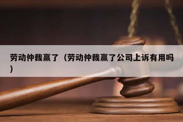 劳动仲裁赢了（劳动仲裁赢了公司上诉有用吗）