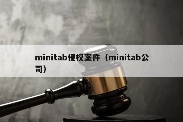 minitab侵权案件（minitab公司）