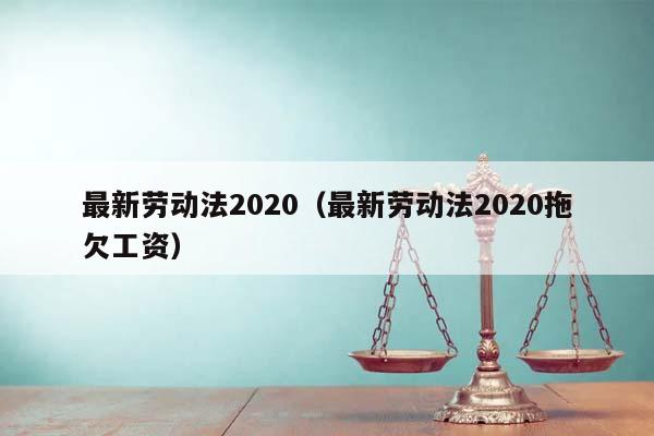 最新劳动法2020（最新劳动法2020拖欠工资）