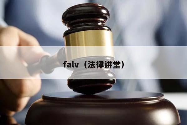 falv（法律讲堂）