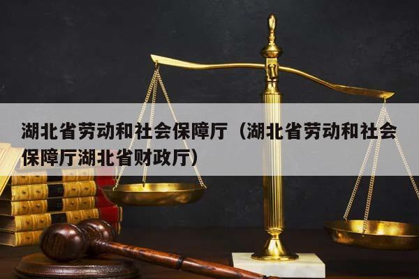 湖北省劳动和社会保障厅（湖北省劳动和社会保障厅湖北省财政厅）