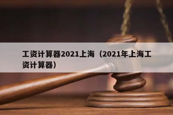 工资计算器2021上海（2021年上海工资计算器）