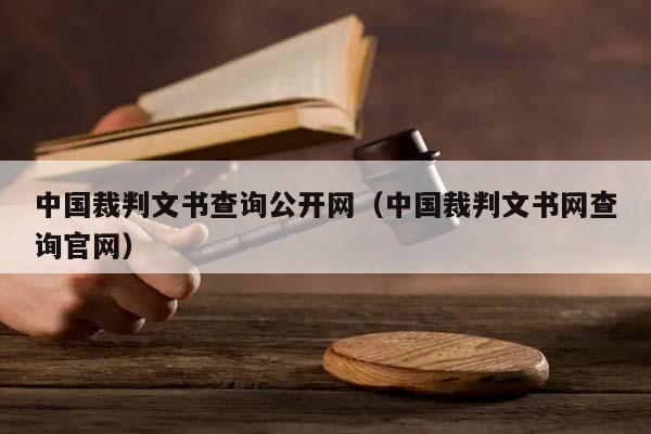 中国裁判文书查询公开网（中国裁判文书网查询官网）