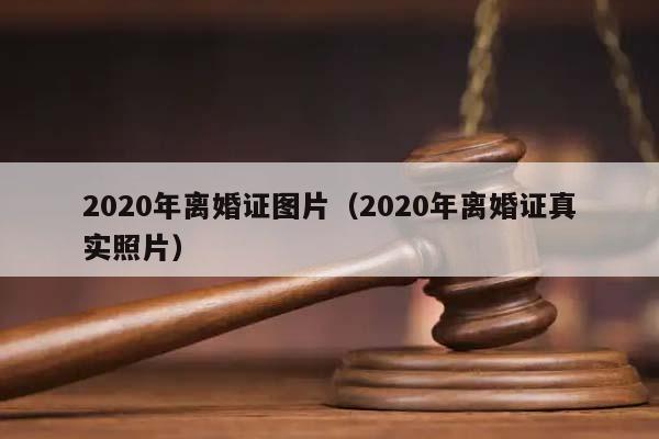 2020年离婚证图片（2020年离婚证真实照片）