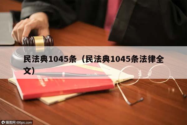 民法典1045条（民法典1045条法律全文）