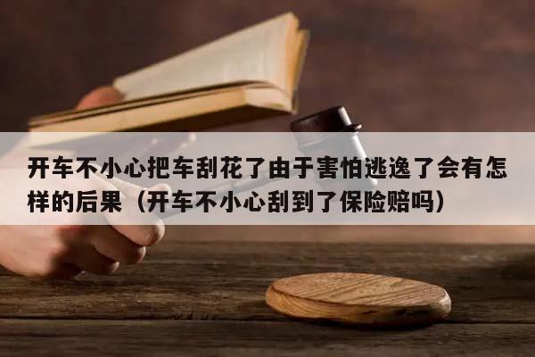 开车不小心把车刮花了由于害怕逃逸了会有怎样的后果（开车不小心刮到了保险赔吗）