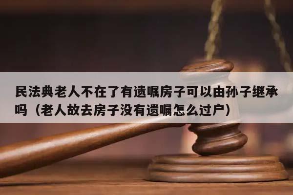 民法典老人不在了有遗嘱房子可以由孙子继承吗（老人故去房子没有遗嘱怎么过户）