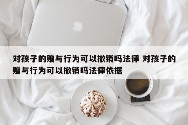 对孩子的赠与行为可以撤销吗法律 对孩子的赠与行为可以撤销吗法律依据