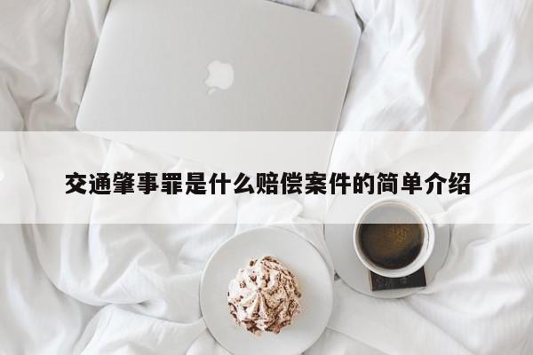 交通肇事罪是什么赔偿案件的简单介绍